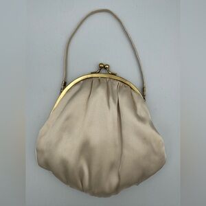 Vintage American Girl Midnight Holly Girl Size Satin Purse w/ Bow 2007